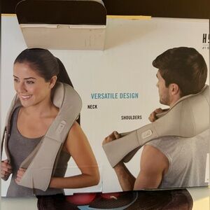 Homedics Shiatsu Neck & Shoulder Massager with Heat, NIB
